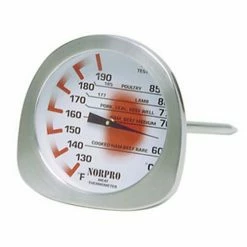Norpro Stainless Steel 5 Inch Meat Thermometer 5971 - Storage Furniture