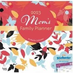 Brown Trout Mom's Family Planner 2023 Sticker Calendar - Calendars