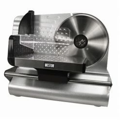 Weston 7 1/2 inch Meat Slicer 830750W - Food Prep & Processors