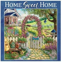 Brown Trout Home Sweet Home 2023 Square Hopper Calendar - Calendars