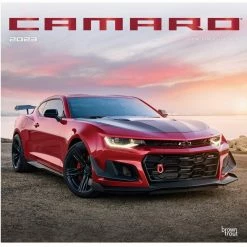 Brown Trout Camaro 2023 Square Calendar - Calendars