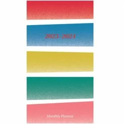 Brown Trout Rich Ribbons 2023-24 Pocket Monthly Planner Calendar - Calendars