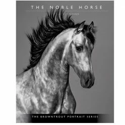 Brown Trout The Noble Horse Portrait Series 2023 Monthly Planner - Calendars