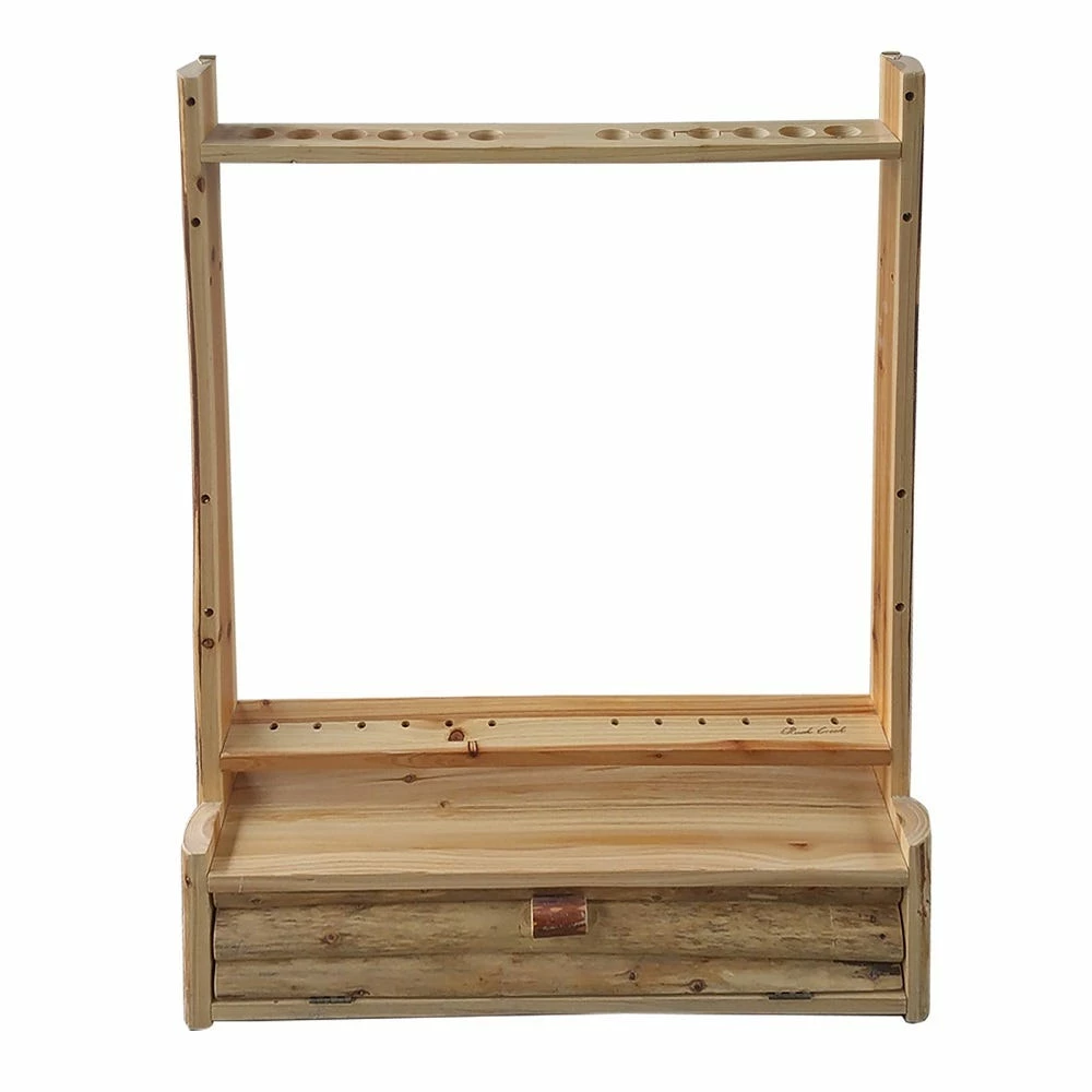 Rush Creek Creations 2 Bow 12 Arrow Wall Storage Rack 370039 - Storage Furniture - Image 2