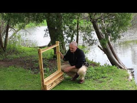 Rush Creek Creations 2 Bow 12 Arrow Wall Storage Rack 370039 - Storage Furniture