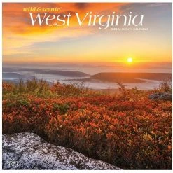 Brown Trout West Virginia Wild & Scenic 2023 Square Calendar - Calendars