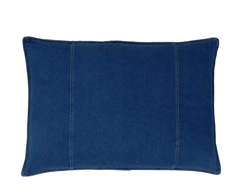 Kimlor Denim Standard Size Sham - Bedding - Image 2