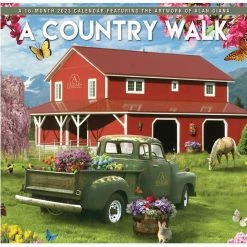 Brown Trout A Country Walk 2023 Square Hopper Calendar - Calendars