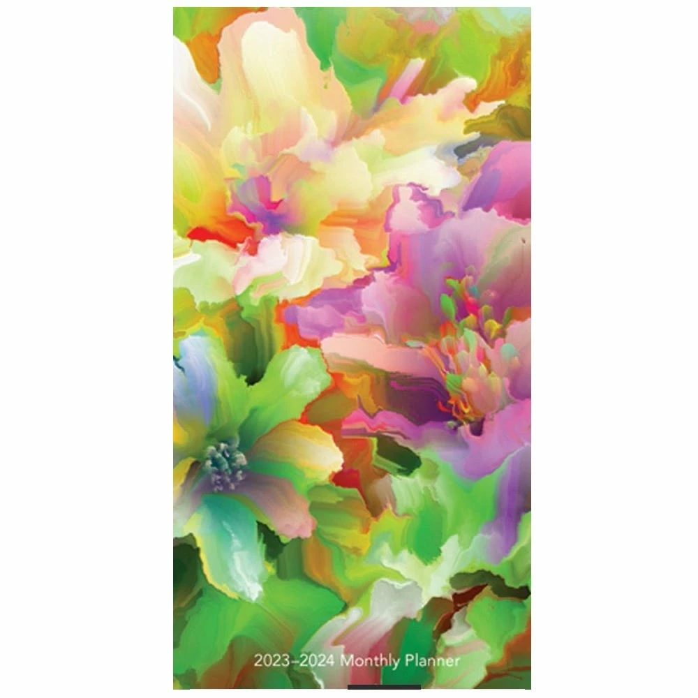 Brown Trout Floral Fireworks 2023 Pocket Planner Calendar - Calendars