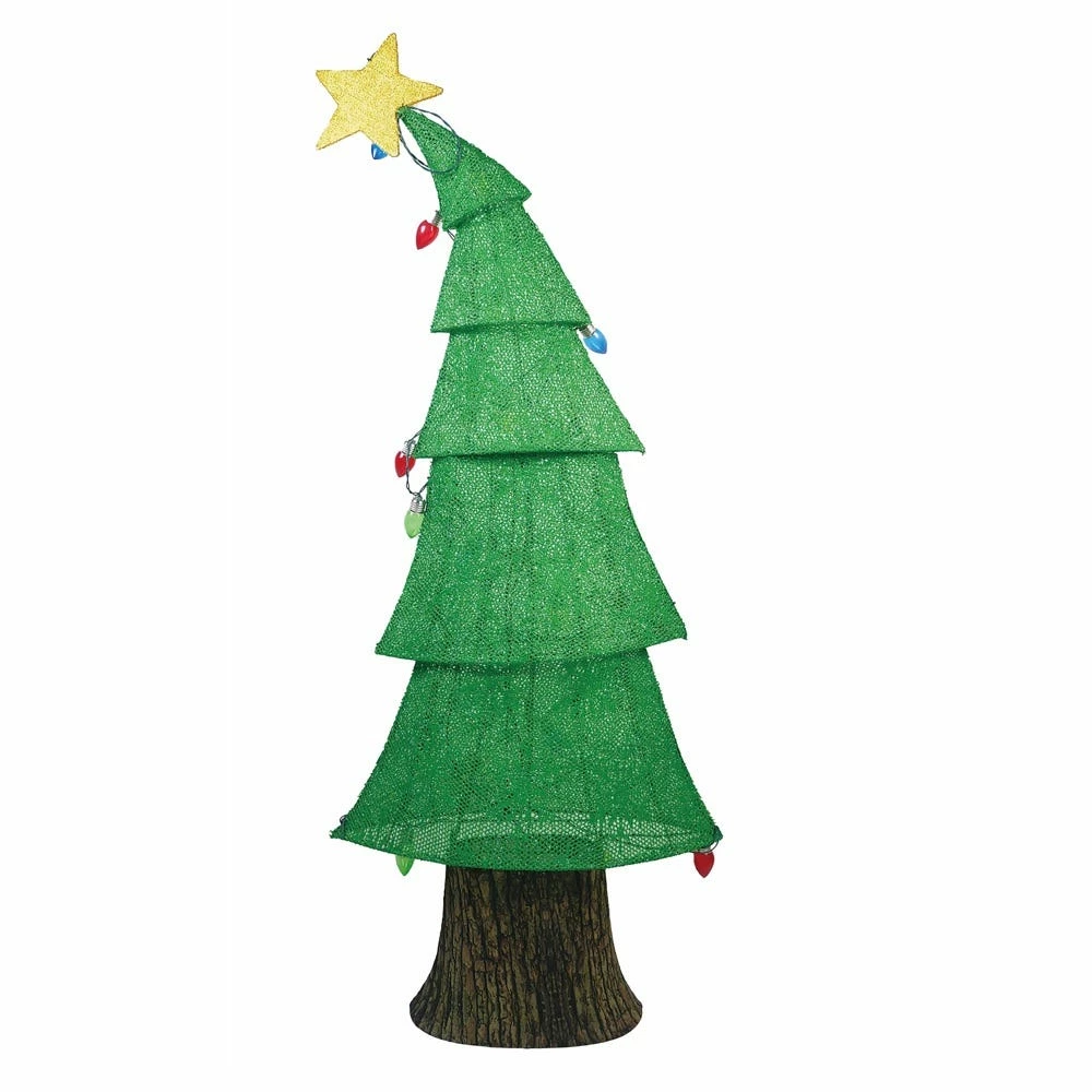 Four Seasons 64" Pre-lit LED Christmas Tree Outdoor Christmas Yard Decoration - 21DH0703T - Christmas Decor - Image 4