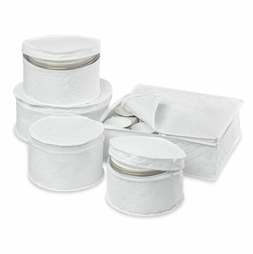Honey-Can-Do HoneyCanDo 5 Piece Dinnerware Storage Set SFT01630 - Bakeware - Image 2