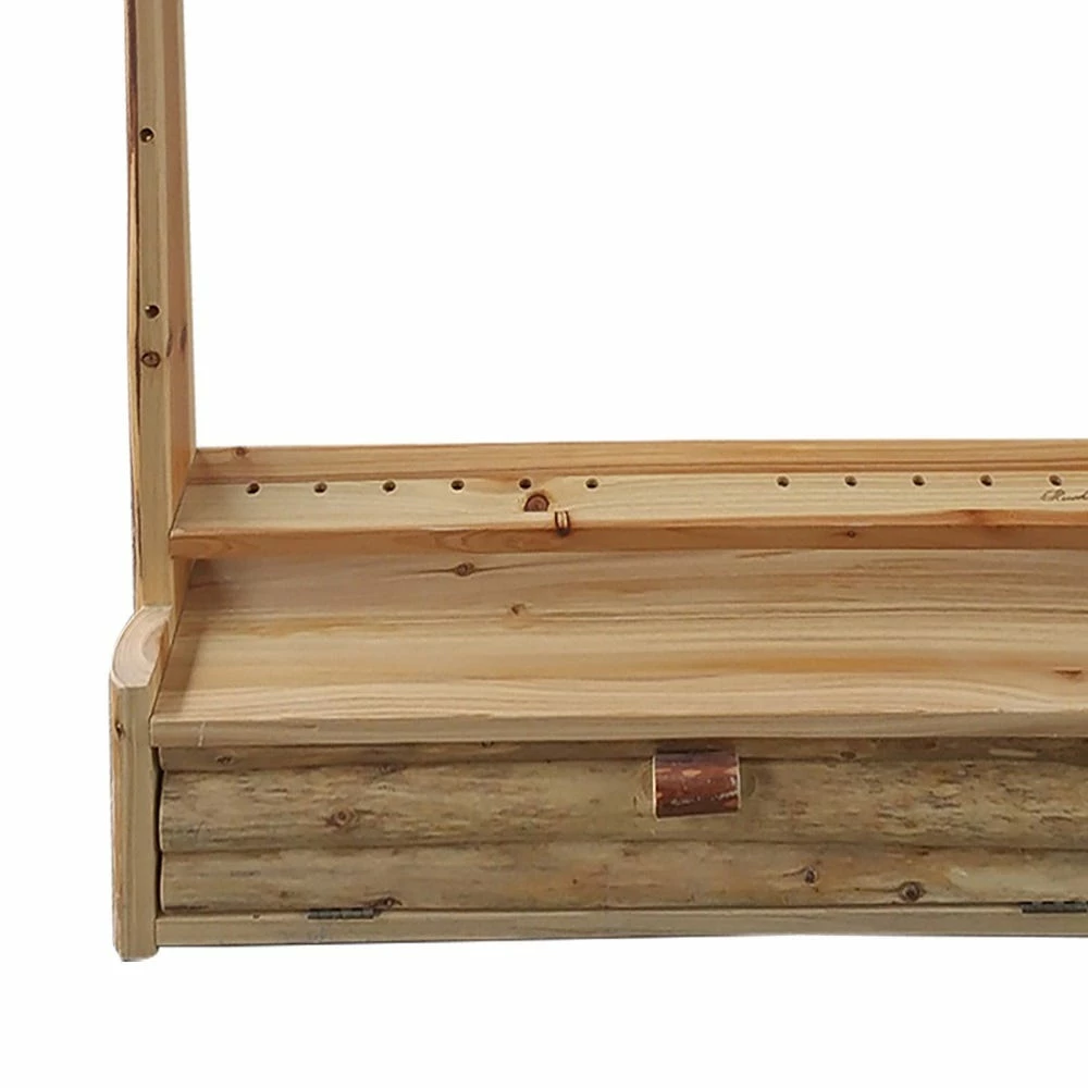 Rush Creek Creations 2 Bow 12 Arrow Wall Storage Rack 370039 - Storage Furniture - Image 5