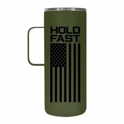 Kerusso Dual Wall Stainless Steel Freedom Flag Mug with Handle, 20 oz. - MUGS223 - Tumblers