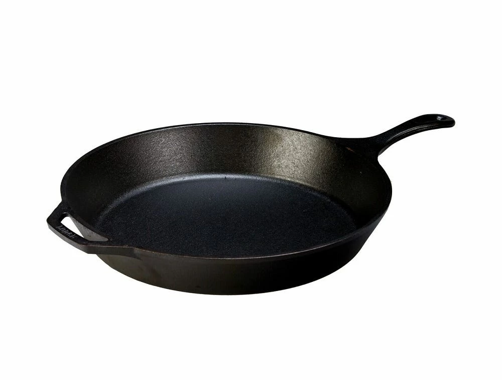 Lodge Manufacturing Co 15 1/4 Inch Cast Iron Skillet L14SK3 - Cookware