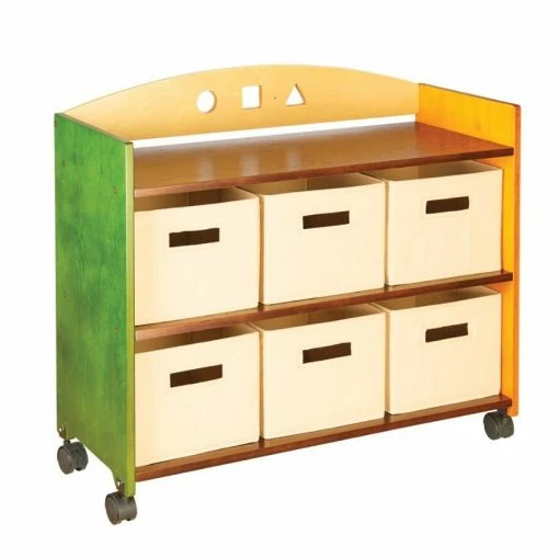 Guidecraft SeeNStore Rolling Storage G98305 - Storage Furniture