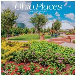 Brown Trout Ohio Places 2023 Square Calendar - Calendars