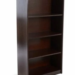 GuideCraft 48" Classic Espresso Bookshelf G86211 - Office Furniture