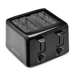 Toastmaster 4-Slice Cool Touch Toaster with Wide Toasting Slots - TM-60TS - Toasters & Ovens