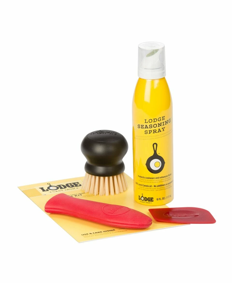 Lodge Seasoned Cast Iron Care KIt ACAREC1 - Cookware & Tools