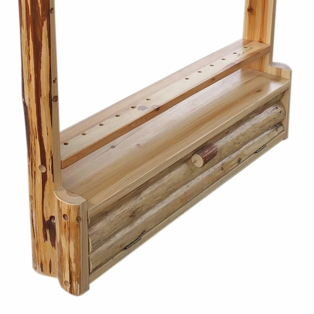 Rush Creek Creations 2 Bow 12 Arrow Wall Storage Rack 370039 - Storage Furniture - Image 8