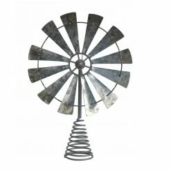 Four Seasons Metal Windmill Tree Topper - 21SYM-WM1101 - Christmas Decor