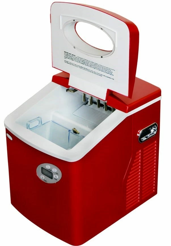 Luma Comfort New Air Large Red Portable Ice Maker 3 ice cube sizes AI215R - Kitchen Appliances - Image 5