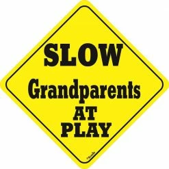 Signs Up Grandparents At Play 15029 - Wall Decor