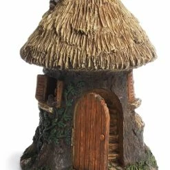 Assorted Woodland Knoll Collection Fairy Round House MG32 - Garden Statues & Lawn Ornaments