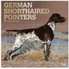 Brown Trout German Shorthaired Pointers 2023 Square Foil Calendar - Calendars