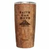 Kerusso Dual Wall Stainless Steel Faith Can Move Mug, 20 oz. - MUGS205 - Tumblers