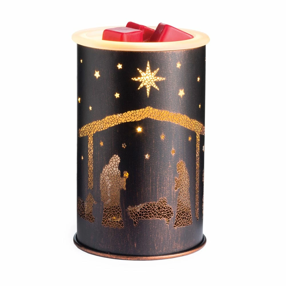 Candle Warmers Etc. Nativity Illumination Fragrance Warmer - RWNTV