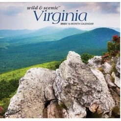 Brown Trout Virginia Wild & Scenic 2023 Mini 7x7 Calendar - Calendars