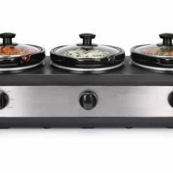 Chefman 1.5 Quart Triple Slow Cooker RJ1515TO - Slow Cookers