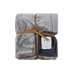 Lavina Home Chic Silky Soft Faux Throw Blanket, Rabbit & Mink - RK-RABMNK-THÂ - Blankets & Bedspreads