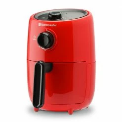 Toastmaster 2 Quart Air Fryer with Removable Basket, Red - TM-200AFRD - Air Fryers