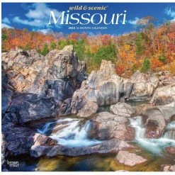 Brown Trout Missouri Wild & Scenic 2023 Square Calendar - Calendars