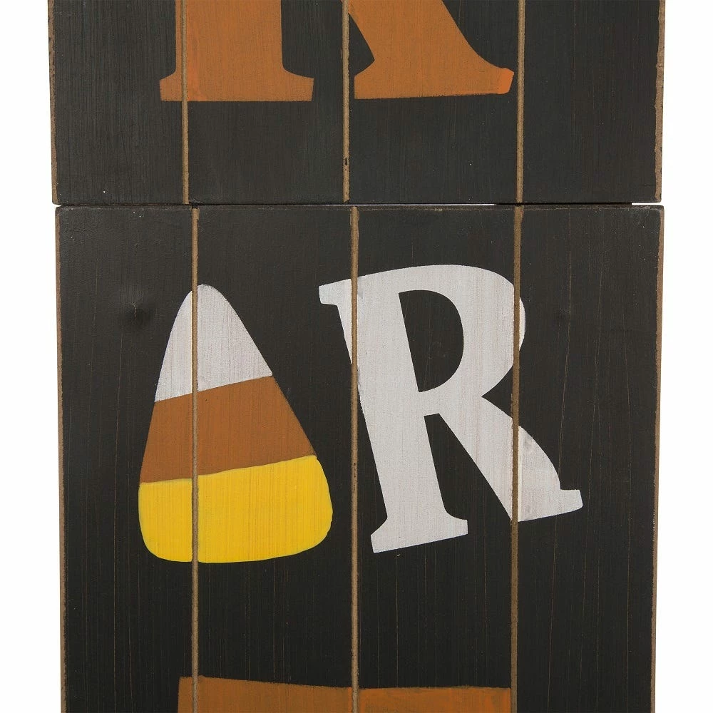 Glitzhome 59.68 Inch Wooden Trick or Treat Porch Sign - 1702203399 - Porch Seasonal Decor - Image 3