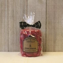 Thompson's Candle Co. Strawberry Patch, 18 oz. Pillar - STPMP - Candles & Home Fragrance