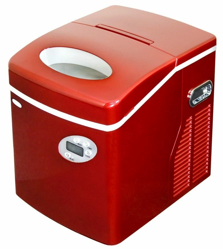 Luma Comfort New Air Large Red Portable Ice Maker 3 ice cube sizes AI215R - Kitchen Appliances - Image 2