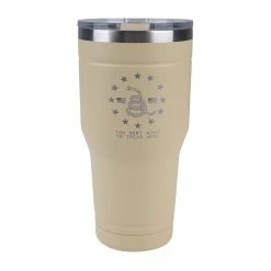 Lincoln Outfitters 30oz Tumbler Tan Don't Tread On Me - 32631046 - Tumblers