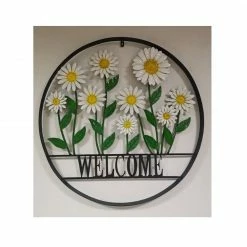 Backyard Expressions 29" Daisy Wheel 911047 - Wall Decor
