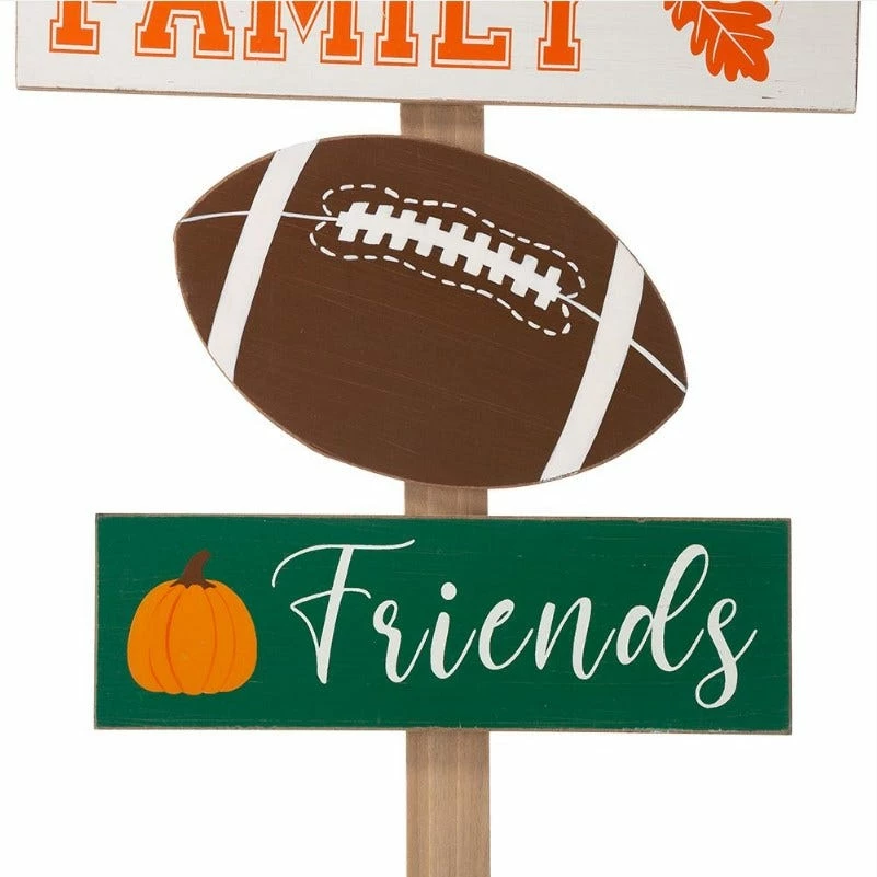 Various Brands 36" Family Football Friends Yard Stake - JKC00592B - Porch Seasonal Decor - Image 2