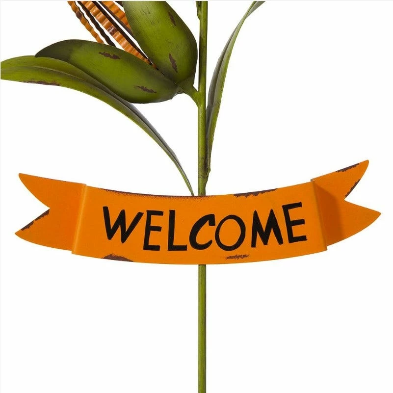 Various Brands 36" Metal Corn Welcome Stake - JKC00616 - Porch Seasonal Decor - Image 4