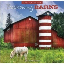 Brown Trout Beckoning Barns 2023 Square Hopper Calendar - Calendars