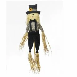 Backyard Expressions 60" Boy Scarecrow With Leopard Print - 904728 - Yard Decor