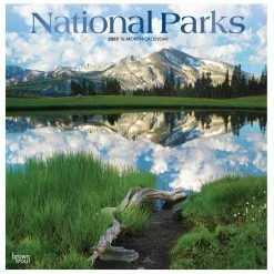 Brown Trout National Parks 2023 Square Foil Calendar - Calendars