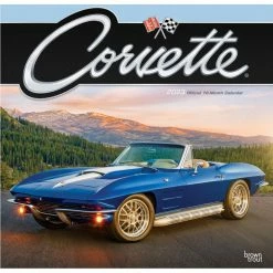 Brown Trout Corvette 2023 Square Calendar - Calendars