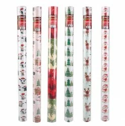 Rural King Single Roll Gift Wrap, Assorted Styles - 89-575-0204 - Christmas Wrapping Paper