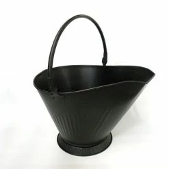 ShelterLogic Fireplace Coal Hod, Black - 90389 - Storage Furniture