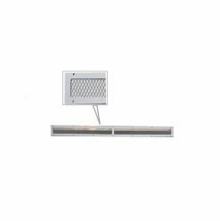 HY-C HYC 4"x50" Soffit VentGuard VG0450G1W - Storage Furniture